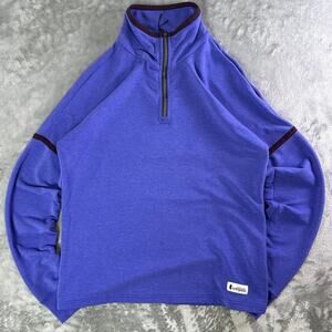 Cotopaxi Quarter Zip Fleece Pullover Purple Outdoor Lightweight Men’s M